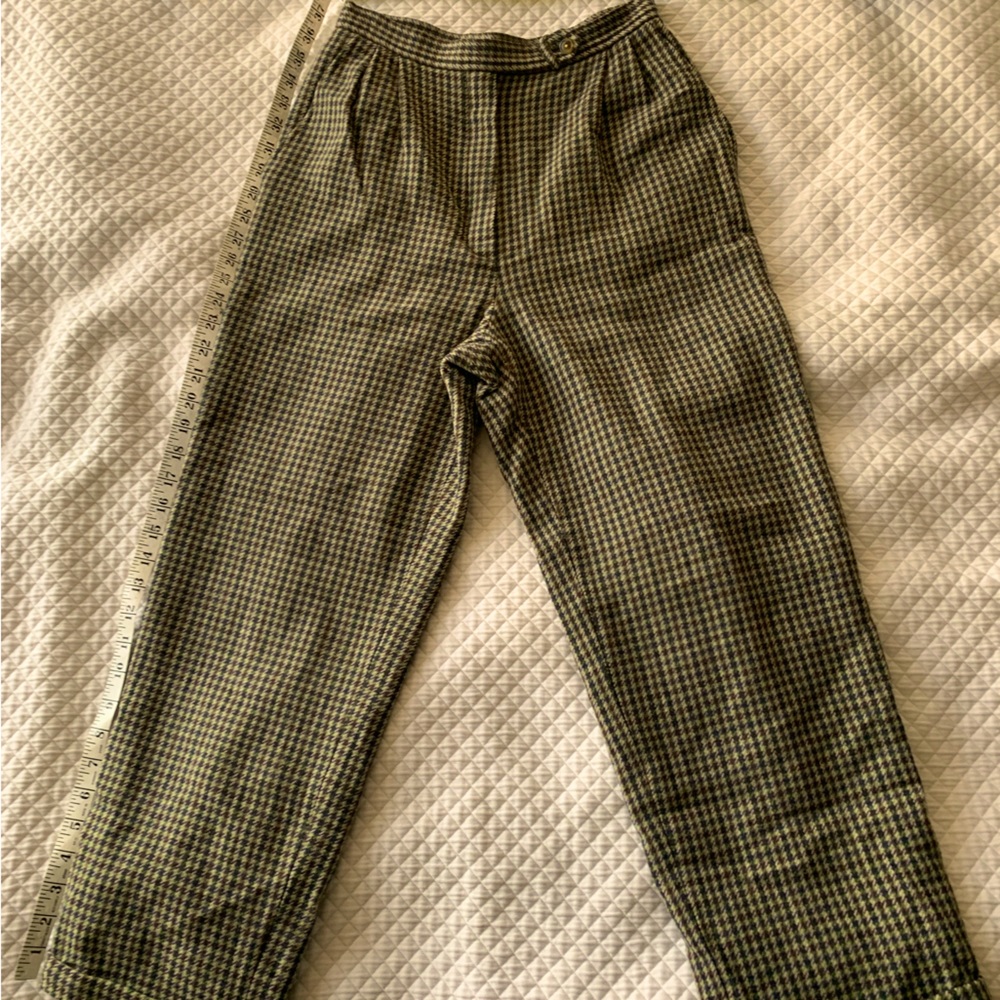 Pendleton Wool Herringbone Pants. Size 6 - image 4